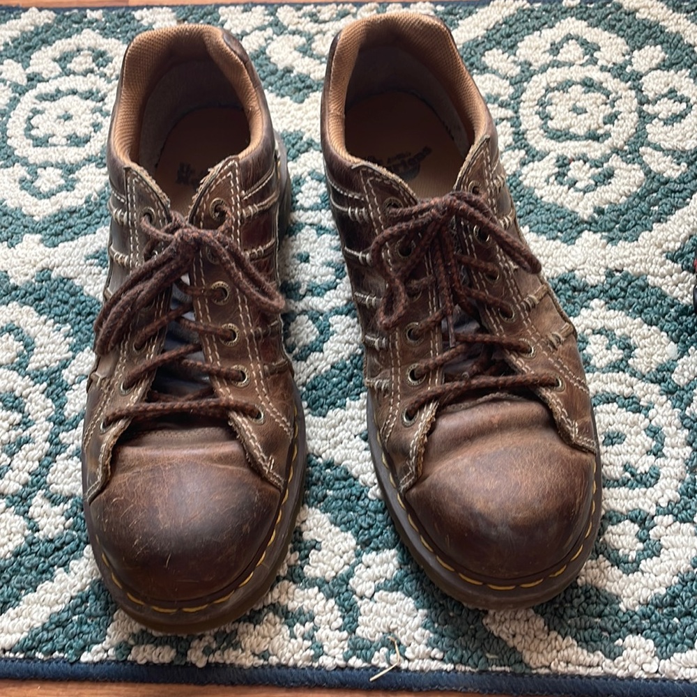 Doc Martens mens leather loafers